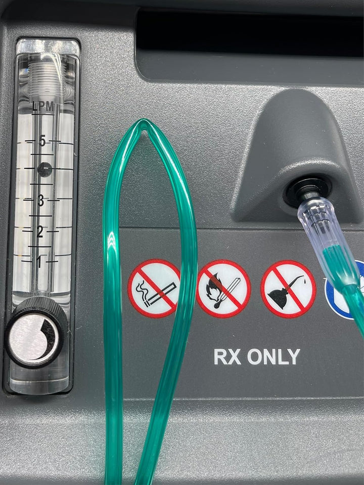 Oxygen Tubing 15 Metre Green Uninterrupted Oxygen Flow, Medical Grade Oxygen Tube | Kink Resistant |Three Channel Design | Home Oxygen Therapy | NHS Approved