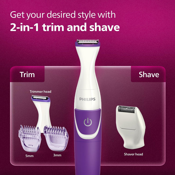 BRT383/15 Bikinigenie Trimmer, Purple