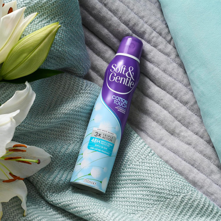 Cotton Touch Anti-Perspirant Deodorant Spray, 250Ml