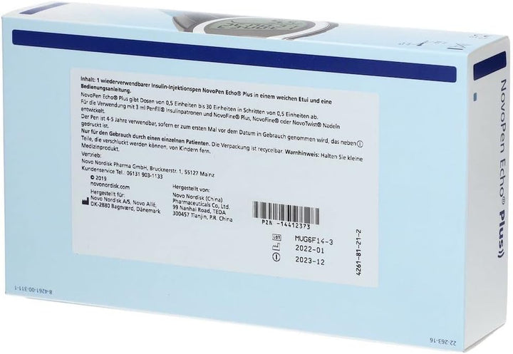 Novopen Echo plus Insulin Pen Blue