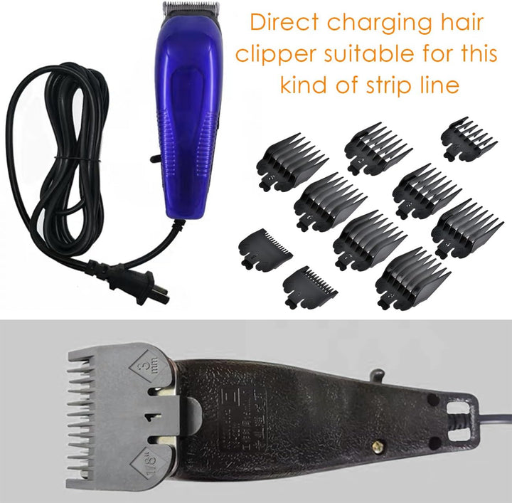 10PCS Hair Clipper Combs Guides Hair Clipper Guards, Limit Comb Hair Cutting Guide Replace Comb Compatible to Many Wahl Clippers (1.5Mm,3Mm,4.5Mm,6Mm,10Mm,13Mm,16Mm,19Mm,22Mm,25Mm)