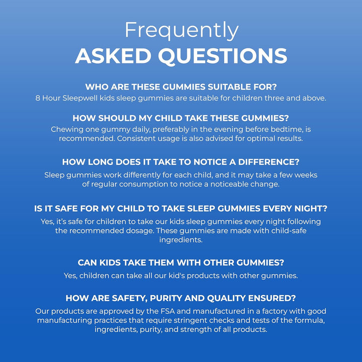 Sleep Gummies for Kids – 1 Month Supply | Sugar & Gluten-Free Magnesium Gummies for Growth, Relaxation & Healthy Sleep | 30 Vegan Supplement with Magnesium, L-Theanine & Vitamin B6 | Support Ages 3+