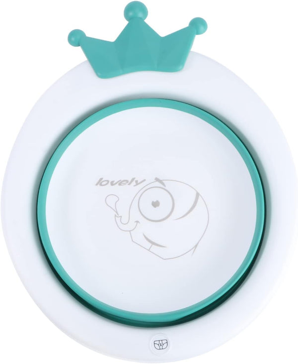 Wash Basin Folding Portable Cartoon Design Home Use for Newborn Cleaning