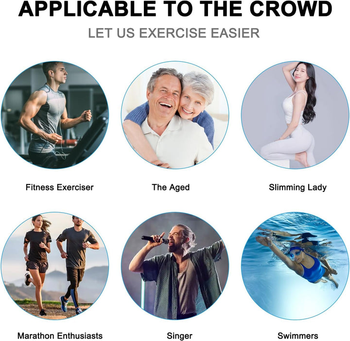 Oxyfit Breathing Lung Trainer - Oxygen Flow Breathing Trainer Lung Exerciser Device Improve Lung Capacity Handheld Lung Expansion Training Tool for Respiratory Therapy (Black)