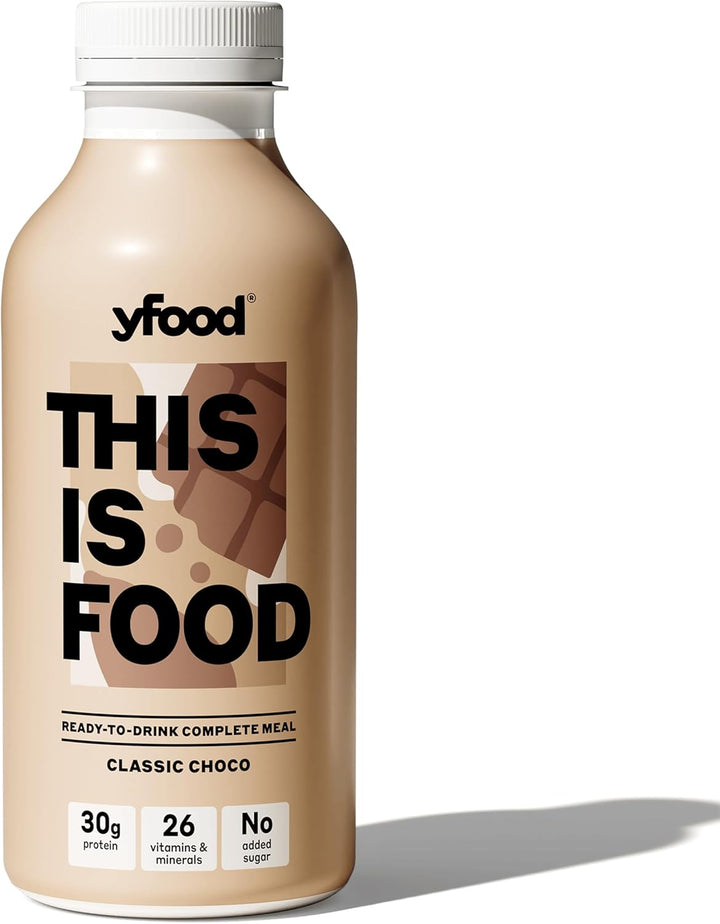 Tasterpack, Tasty Meal Replacement, THIS IS FOOD Drink, 34G Protein, 26 Vitamins and Minerals, 5 Flavour Taster Pack (5 X 500Ml)