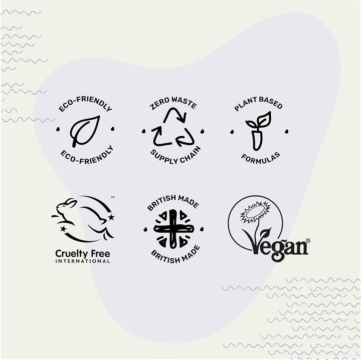 Natural English Lavender & Chamomile Body Wash & Bubble Bath - for All Skin Types - Hypoallergenic Dermatologically Tested - Sulphate & Paraben Free, Vegan & Cruelty Free - 500Ml Bottle