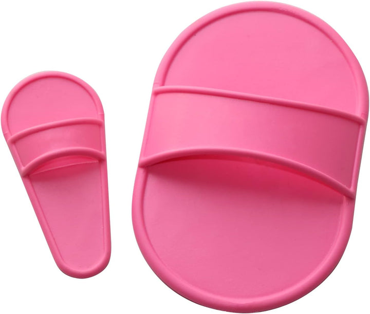 Exfoliating Hair Removal Pad Set - 40 Buffer Pads with 2 Holders - Smooth Skin on Legs, Arm, Face, Top Lip - Depilation for Unwanted Hair