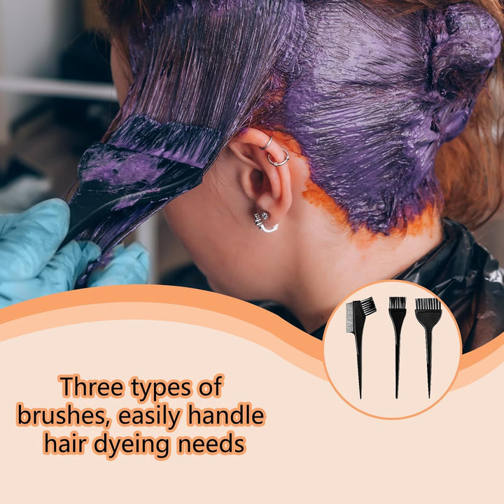 Highlighting Cap, 20-Piece Hair Highlighting Kit with Stainless Steel Hooks and Coloring Combs, Salon-Grade Silicone Highlight Cap for DIY Hair Coloring Make Your Own Hairstyle