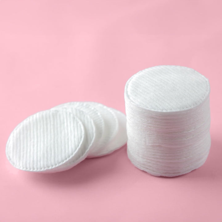 100 Percent Pure Cotton, round Cotton Wool Pads, 80 Count