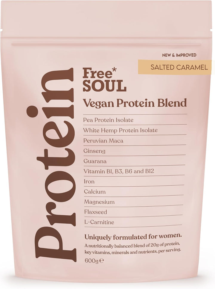 Vegan Protein Powder | Formulated for Women | 600G | 20G Protein with Added Nutrients | Gluten & Soy Free Plant-Based Nutrition Shake | Pea & Hemp Isolate Protein | Vanilla Flavour