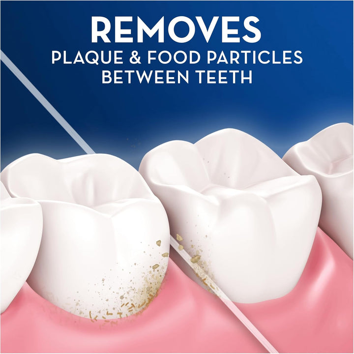 Pro-Expert Advanced Waxed Dental Floss - Deep Clean - Removes Plaque - Cool Mint Flavour Dental Tape - 50M