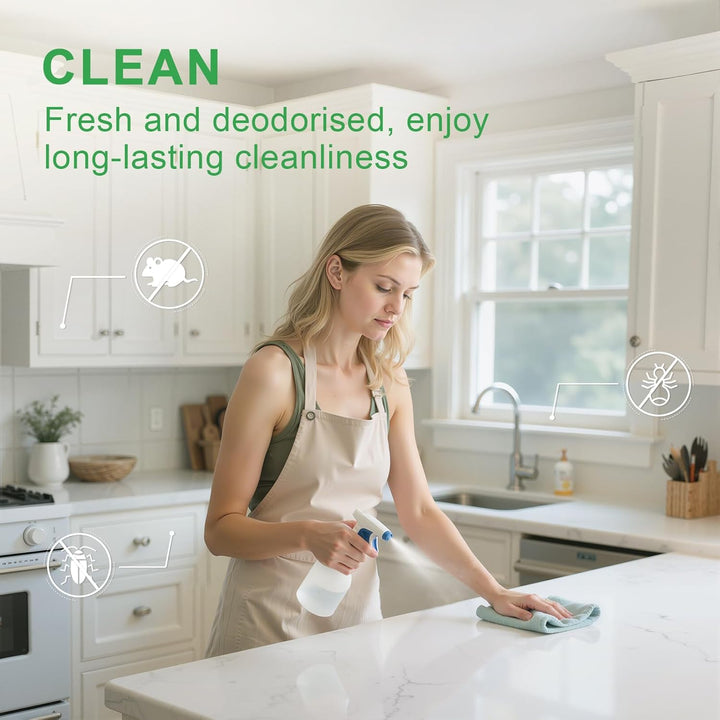 Peppermint Oil 118Ml, Natural for Spray, Diffuser, Aromatherapy, Hair, Refreshing, Clean Air