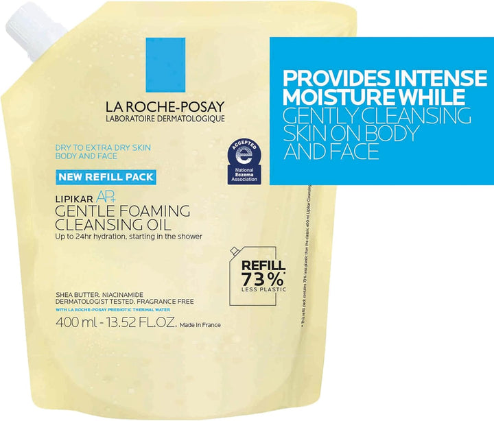 La Roche-Posay Lipikar AP+ Eco-Refill Cleansing Oil 400Ml