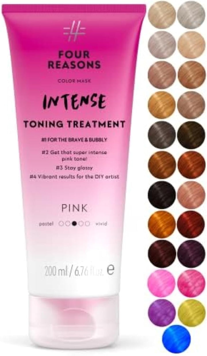 Color Mask – Cool Sand Blonde - (27 Colors) Color Depositing Conditioner, Toning Treatment, Tone & Enhance Color-Treated Hair - Semi Permanent Hair Dye, Vegan and Cruelty-Free, 6.76 Fl Oz