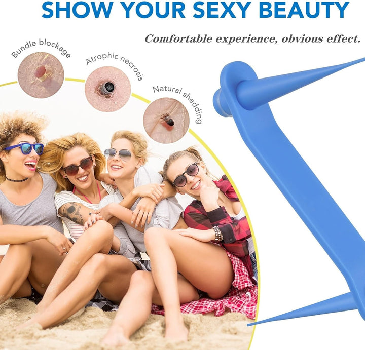 Skin Tag Remover, Skin Tags & Moles Remover Kit, Skin Mole Tag Remover Set Easy Remove Small to Large (2Mm-8Mm)