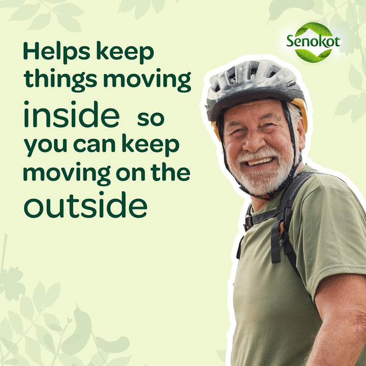 7.5Mg 20 Tablets - Natural Senna Fruit Laxative for Constipation Relief, Effective Overnight