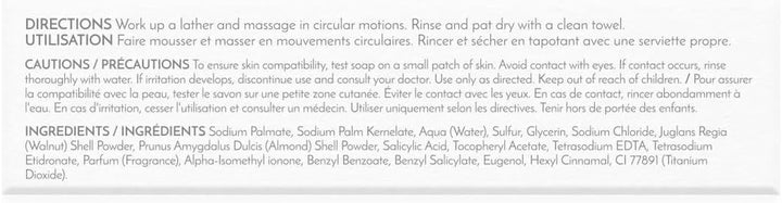 Advanced BHA Salicylic Acid & Sulphur Scrub Soap – Clarifying Exfoliating Bar