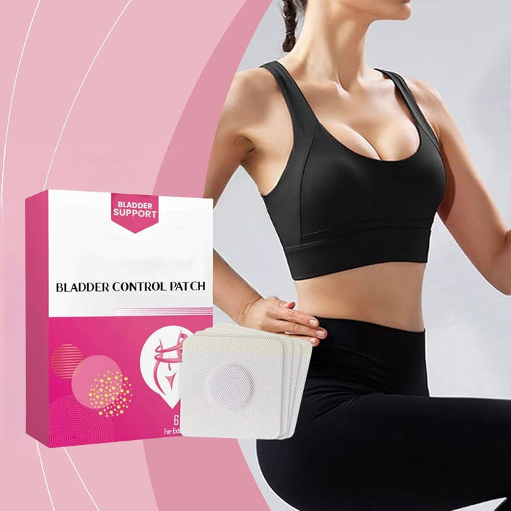 12PCS Bladder Control Patches,Bladder Leakage Improve Patch for Men & Women,Bladder Strength Patches for Bladder Support,Pain Relief & Wellness Patches,Bla/Dder Patch Kit for Repair