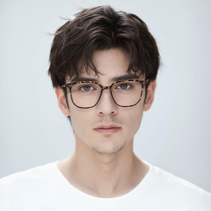 Blue Light Blocking Glasses, Computer Reading/Gaming/Tv/Phones Glasses for Women Men, anti Blue Light Glasses,Non-Prescription Lens anti Glare anti Headache Eyestrain Eyeglasses