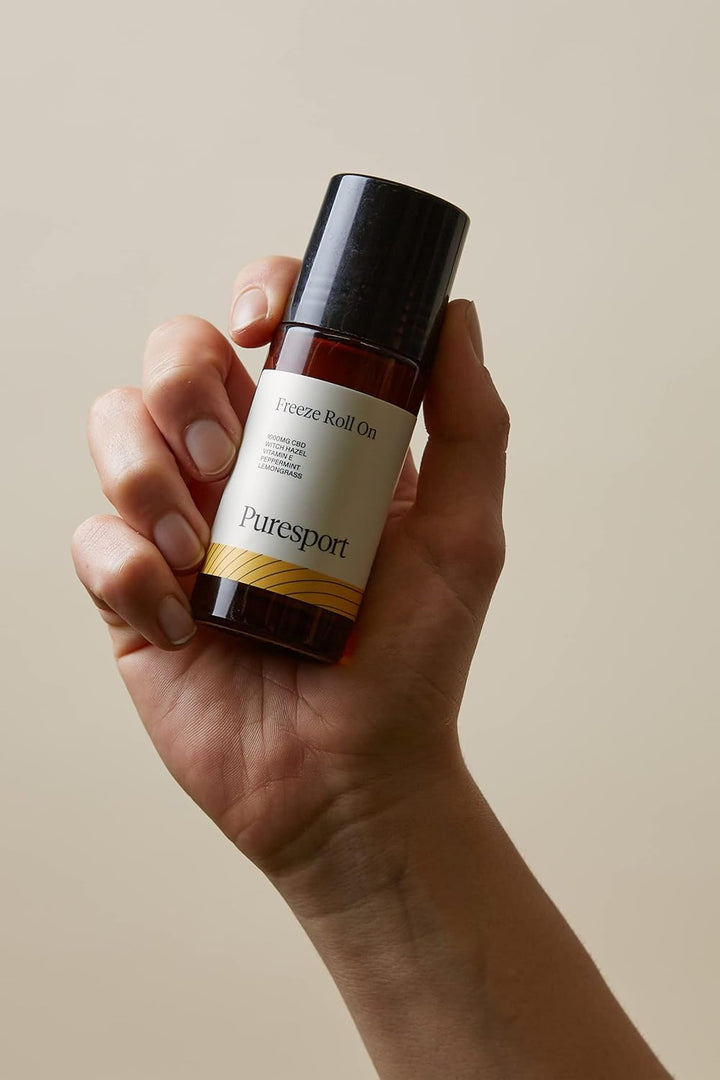 1000Mg Muscle & Joint Freeze Roll-On | 50Ml | Witch-Hazel, Peppermint & Lemongrass Essential Oil | Pain and Muscle Recovery