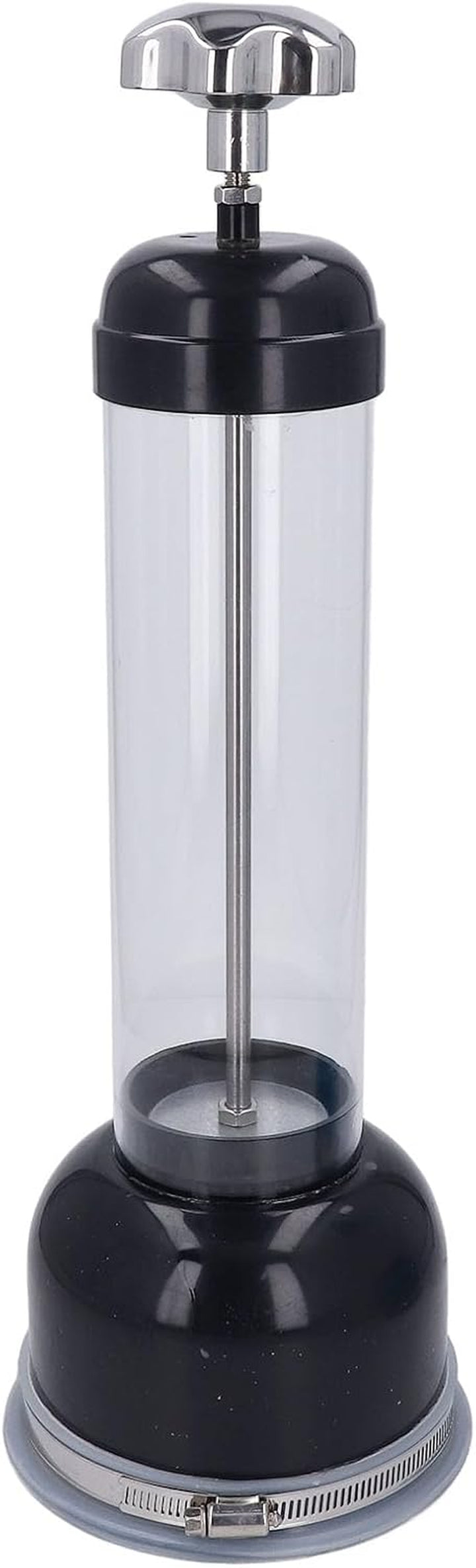 Less Steel Calf Breathing Pump, Portable Calf Resuscitator for Live, New Assisted Breathing Pump with Suction, Weight and E Farm Use (Black)