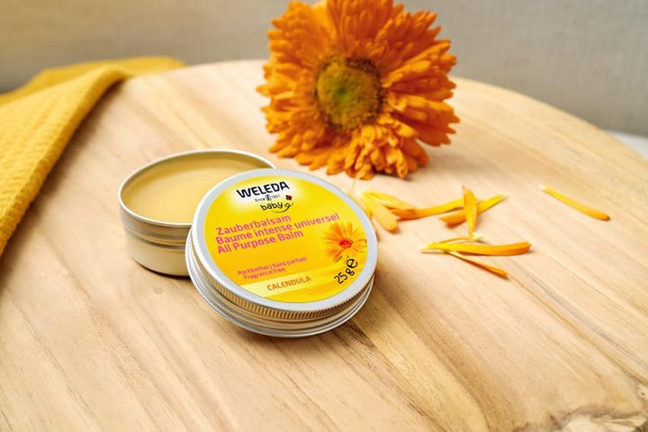 Baby All Purpose Balm, Baby Balm, Calendula Balm, Recommended by Midwives, Fragrance Free, Dermatologically Tested, Gentle Protection, 100% Certified Natural, 25G