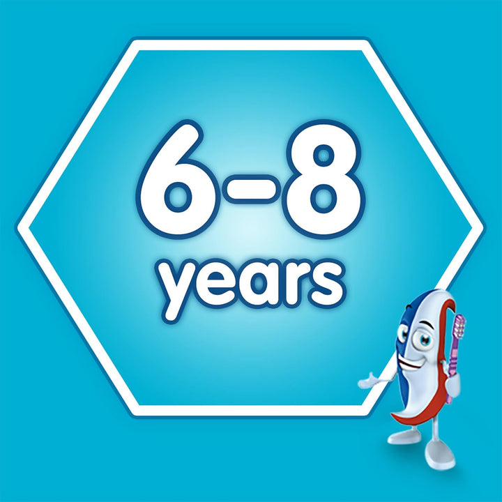 Kids Mouthwash Big Teeth Child Friendly Fresh Mint Flavour 6-8 Years 300 Ml