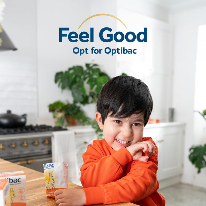 Optibac Kids Probiotic Gummies - with Vitamin D & Calcium for Immune System Support & Gut Health - 30 Vegan Gummies
