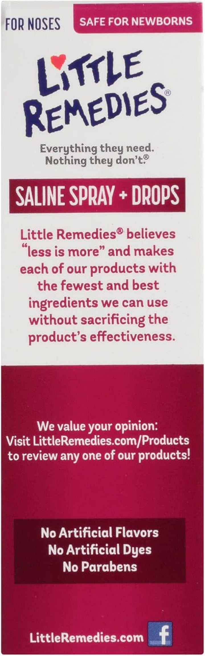 Noses Saline Spray/Drops, 15Ml