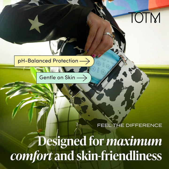 Panty Liners | Certified Organic Cotton | Unwrapped & Less Waste | Naturally Soft, Absorbent & Super Comfy | 24 Liners