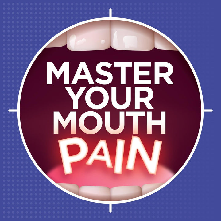 Adult Strength Gel for Rapid Pain Relief from Mouth Ulcers and Denture Irritation, Contains Lidocaine 2 Percent, Suitable for Ages 12+, Sugar Free, 10G