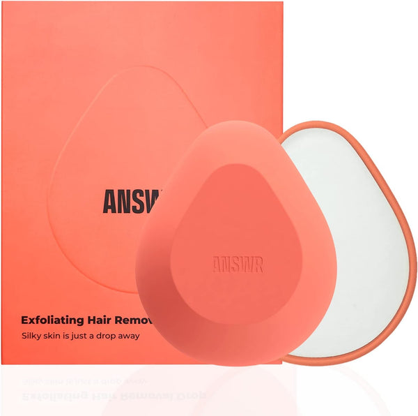 Crystal Hair Eraser for Men & Women | All Body Painless Hair Removal Stone | Magic Crystal Hair Remover | Portable & Reusable Silky Hair Remover