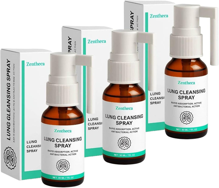 Zentheca Lung Cleansing Spray, Zentheca Lung Sprays 30Ml, Medivita Lungcleansingspray (2 Pcs)