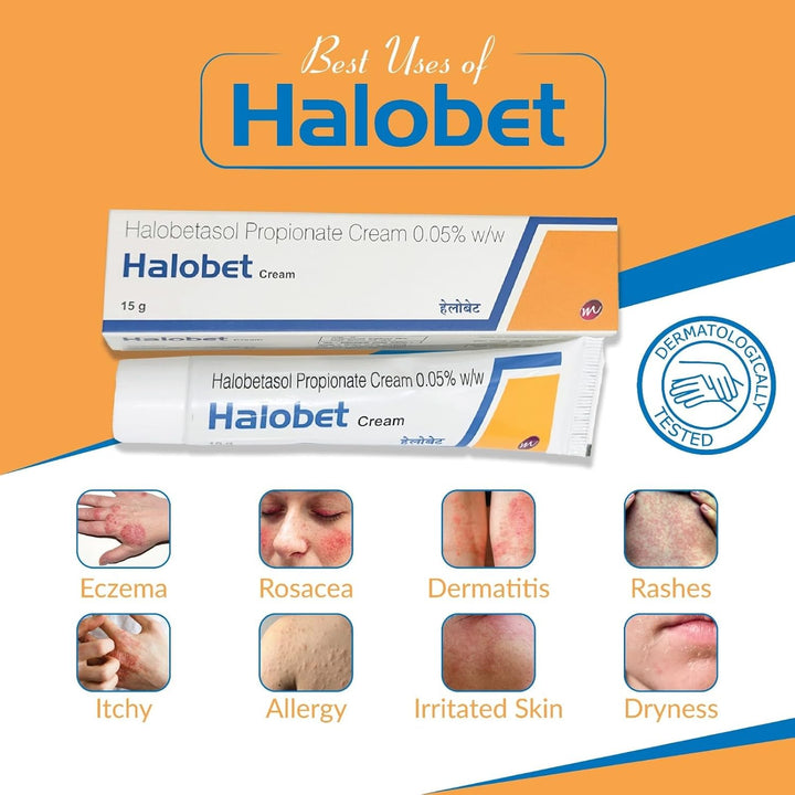 Propionate Cream 0.05% W/W - Fast Relief for Skin Irritation, Eczema, Dermatitis, Rashes, Itching, Hay-Fever Allergy, Insect Bites - Dermatologist Tested | Result within 24Hr.