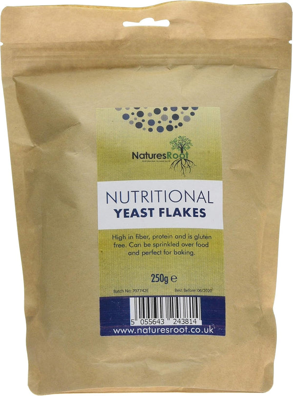 Nutritional Yeast Flakes 250 G - Best Tasting - Premium Quality