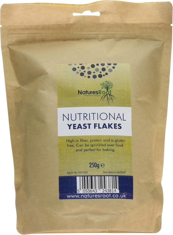 Nutritional Yeast Flakes 250 G - Best Tasting - Premium Quality