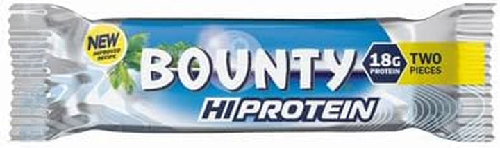 - Hi Protein Bars | 12 X 52G Pack, High Protein Energy Snack with Milk Chocolate and Coconut, 18G of Protein per Bar
