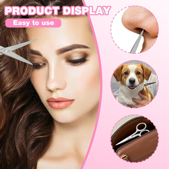 1 Pcs Dual Blade Grooming Tool Set-Grade Stainless Steel Trimmer for Face Trimming, Beard, Nose and Eyebrows