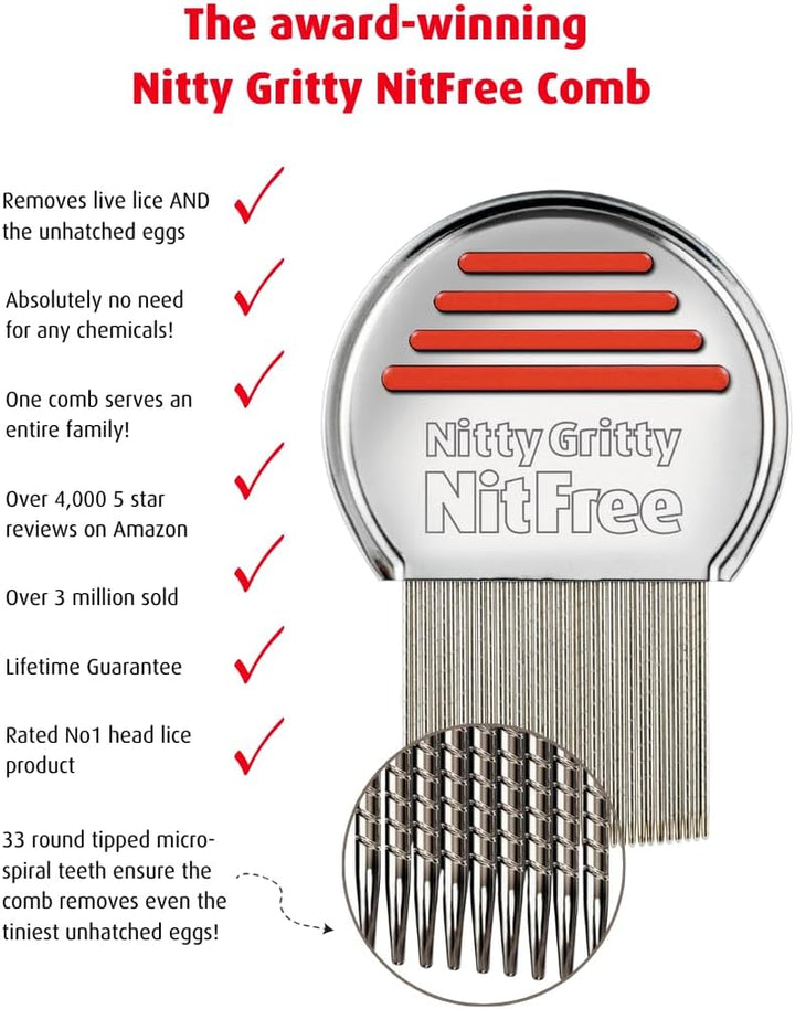 Nitfree Comb