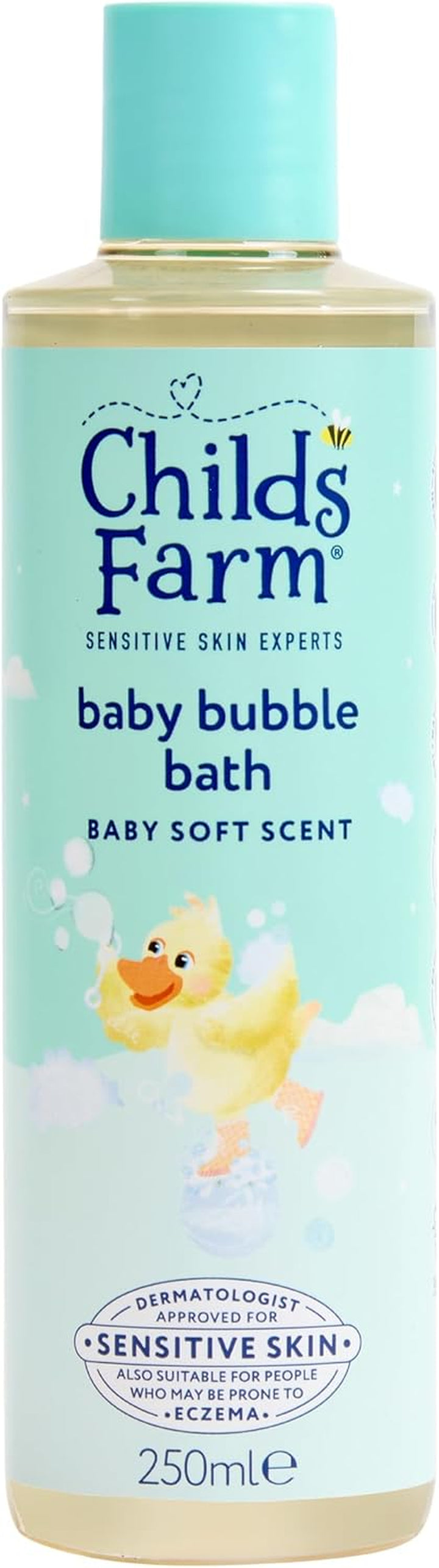 Baby Bedtime Bubble Bath, Baby Soft Scent | Gently Cleanses & Soothes | Suitable for Newborns, Kids & Adults with Sensitive & Dry Skin, 250Ml