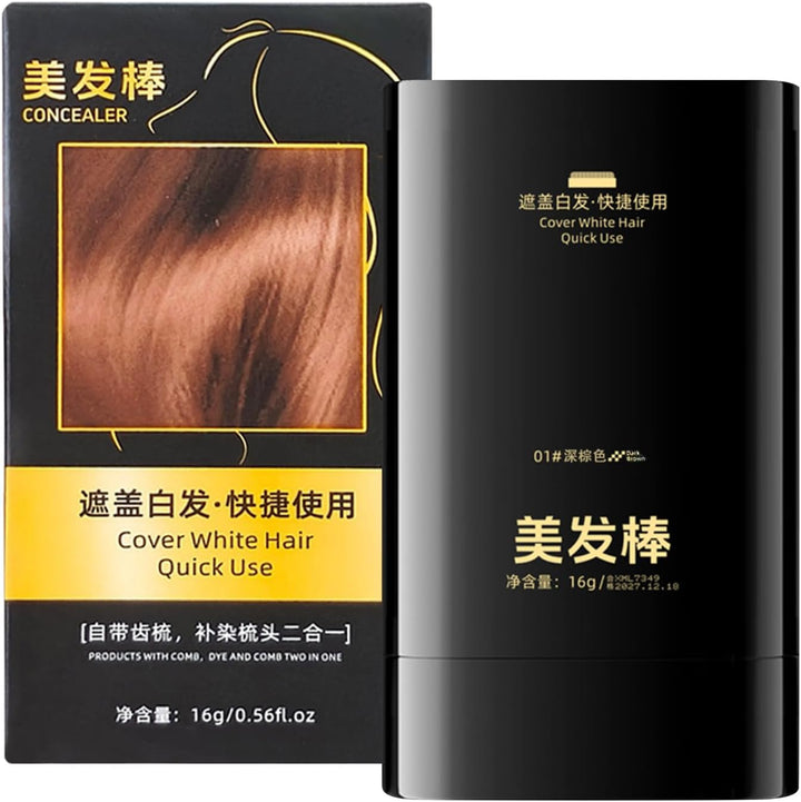 Hair Dye Comb Hairdressing Wand, Hair Coloring Brush, Dye Applicator Comb, with Waterproof & Long-Lasting, Effortless Application, 20G, for Boys, Girls, Women, Adults