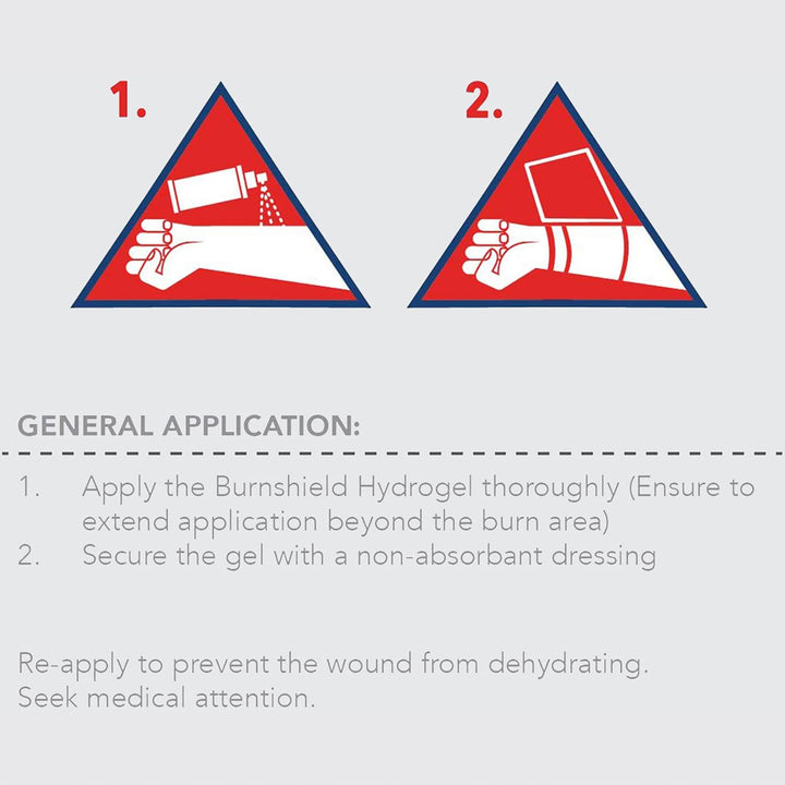 Emergency Burn Care Hydro Gel with Natural Tea Tree Oil - 125Ml