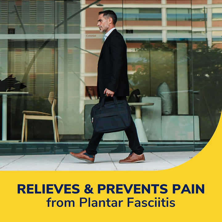 011017569671 Pain Relief Orthotics Insoles for Plantar Fasciitis for Men, 1 Pair, Size 8-13