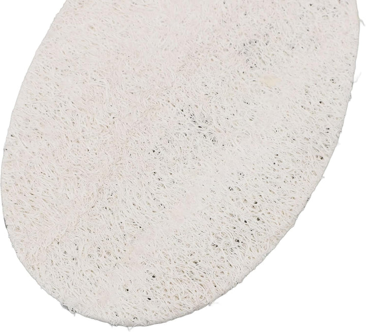 Loofah Dishwashing Pad, Natural Fiber Scrubber Clean Dishes Utensils with Reusable Sponge for Shower Body Kitchen, Size: 3.15X4.72In