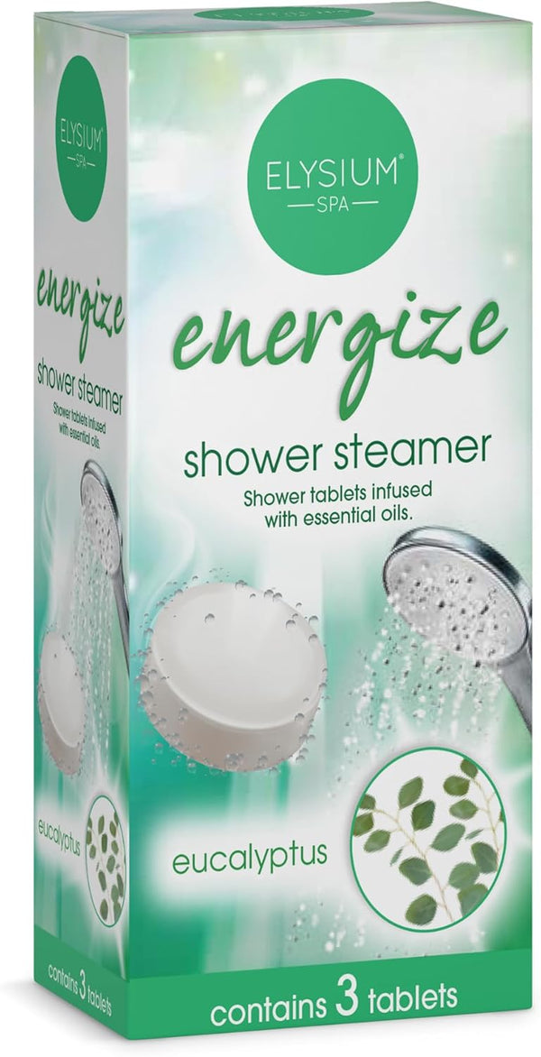 Shower Steamers Infused with Essential Oils – Eucalyptus (3 Pack)