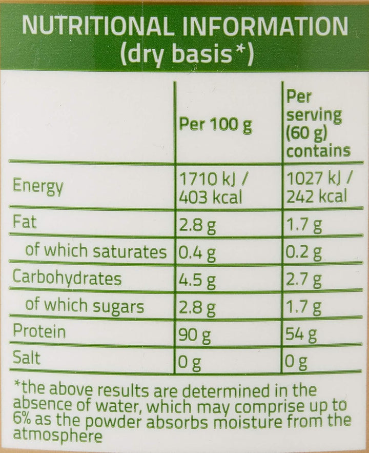 90+ Protein Vegan Unflavoured 908G