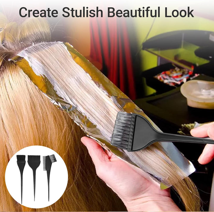 5PCS Highlighting Cap Highlight Cap and Hook Kit Hair Highlighting Kit Professional Silicone Reusable Kit for Color Hair Salon Hairdressing Dyeing Staining Tools for Women Men(With Punch Holes)