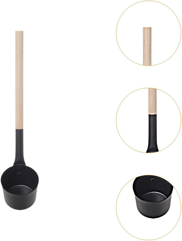 Sauna Ladle 400 Ml Aluminum Practical Easy to Use Accessories for Bathroom Bathtub Steam Room
