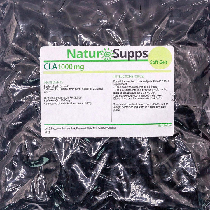 Conjugated Linoleic Acid 1000Mg 365 Softgel Capsules (CLA) Supplement, Omega 6 High Strength CLA