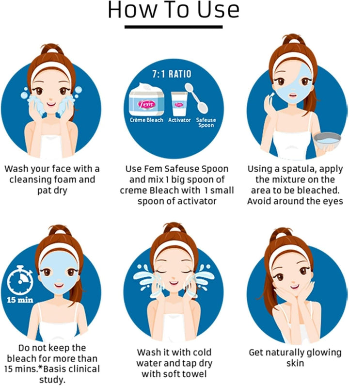 Diamond Crème Bleach, 30G